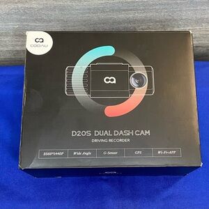 COOAU D20S Duel Dash Cam
